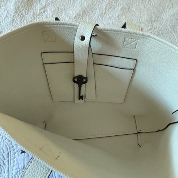 belyn key keystone contrast tote bag - Picture 3 of 5